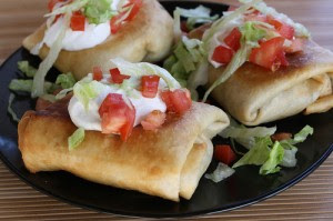 chimichangas recipe mexican these chili cuisine served filling beef which used