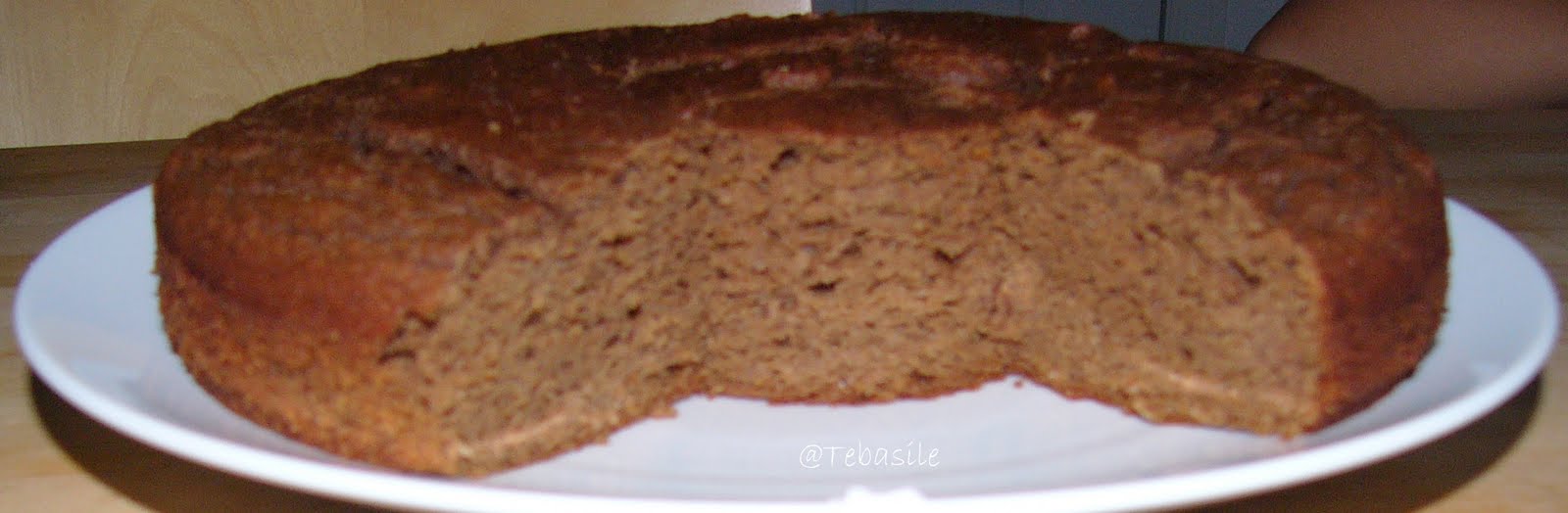 Tebasiles Kitchen Sprouted Garbanzo Bean Chocolate Cake