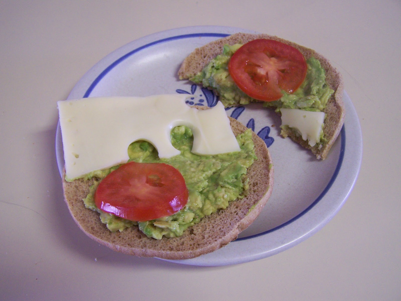 Typical Chilean Breakfast For One