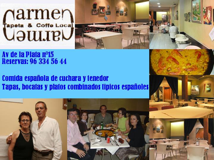 CARMEN CARMEN COMIDA CASERA A MUY BUEN PRECIO