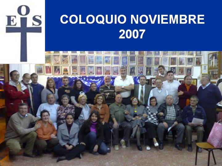 COLOQUIO NOVIEMBRE 2007