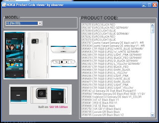 all about GSM: nokia product code viewer