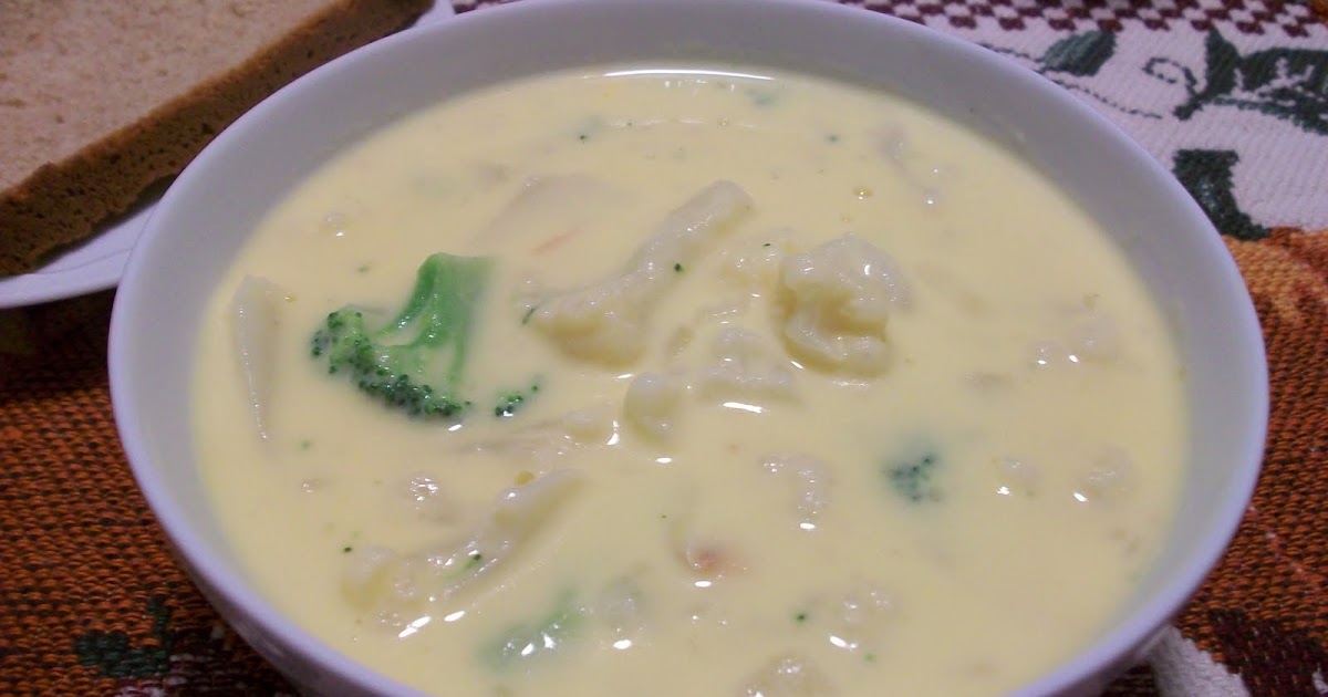 Cook with Sara: Cheesy Vegetable Soup