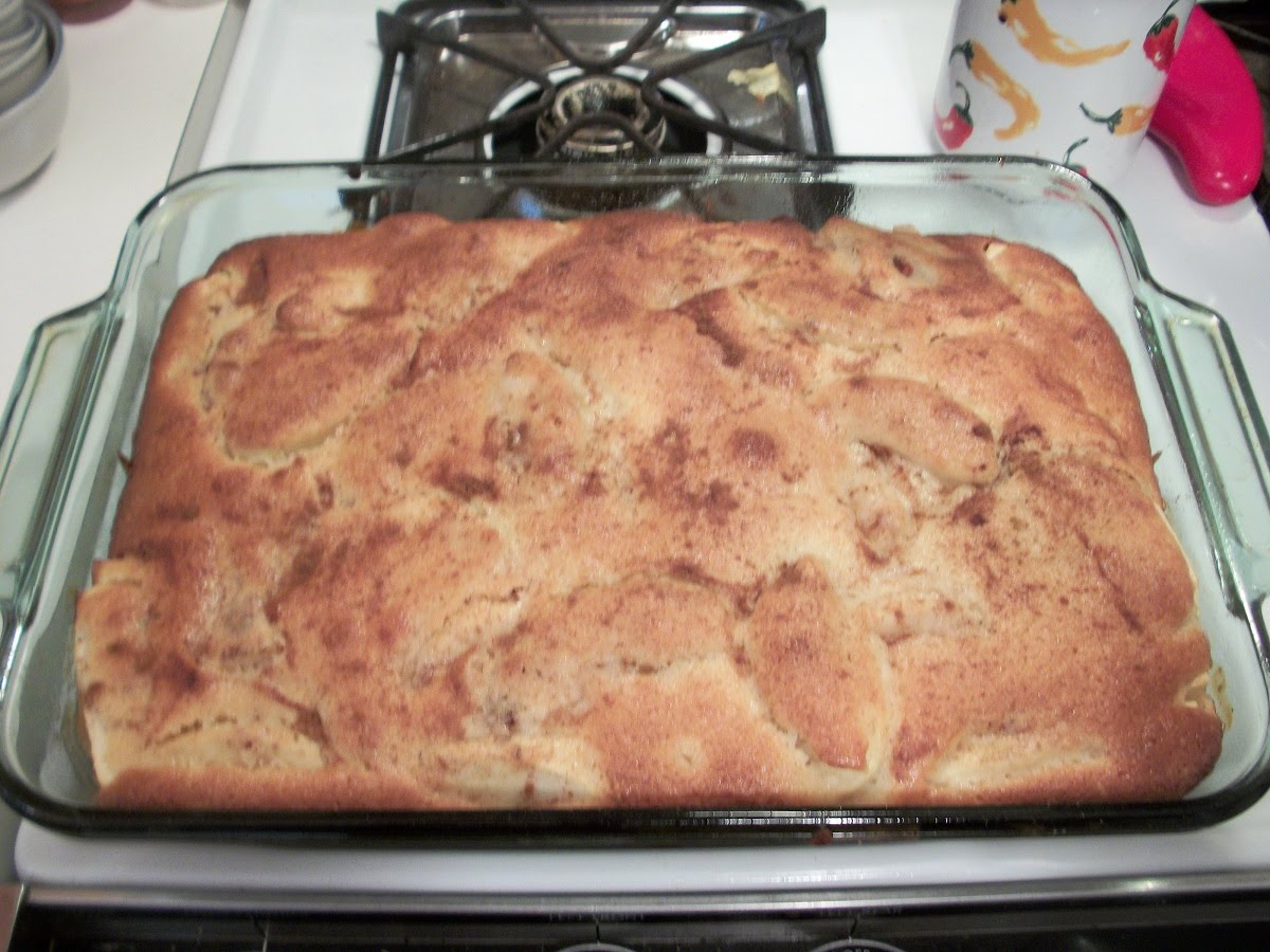 Cook with Sara Apple Dumpling Cake