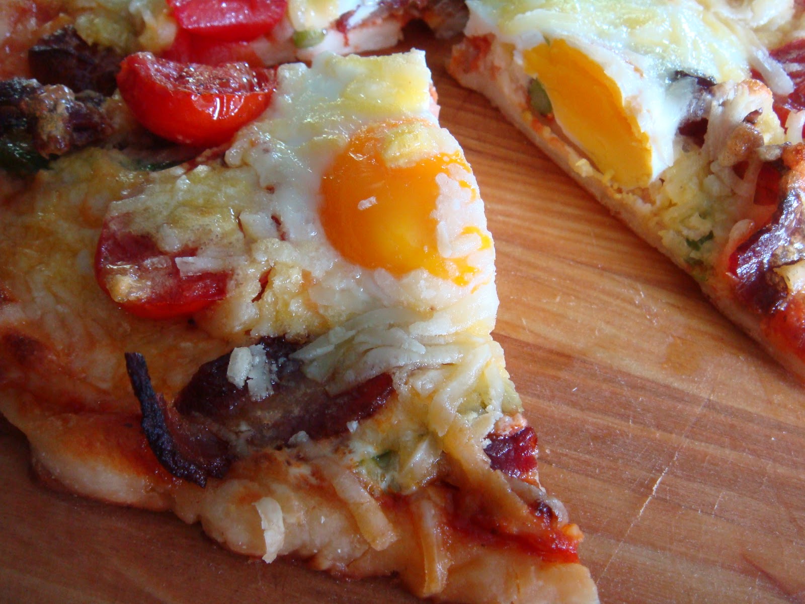 Boucher Family Farm Weekend Cook (Bacon and) Eggs Benedict Pizza