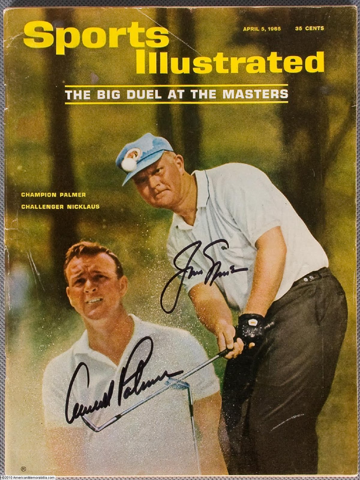 Большая дуэль. Arnold Palmer and Jack Nicklaus. Коллекция Арнольда обложки. Palmer Sport.