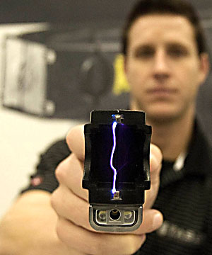 POLICE USING TASERS