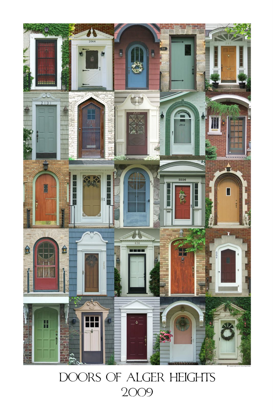 Doors of Alger Heights