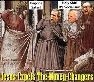Jesus expels the money changers