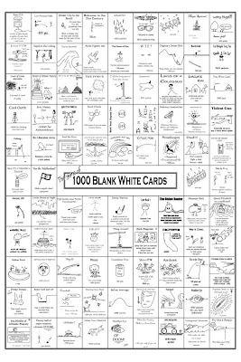 1000 Blank White Cards: Round 2