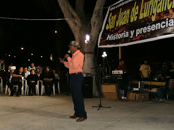 EL POETA Y DECLAMADOR BORIS ARRUNÁTEGUI, PRESENTE EN EL 44º ANIVERSARIO DE SAN JUAN DE LURIGANCHO.