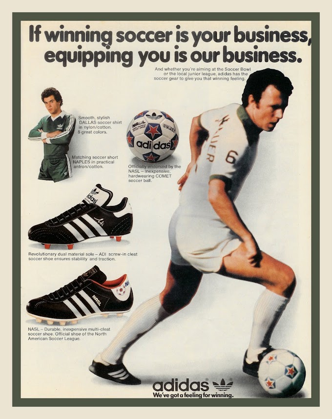 PUB. Adidas. Franz Beckenbauer.