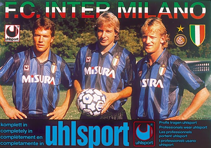 PUB. Uhlsport. Les Allemands de l'Inter.