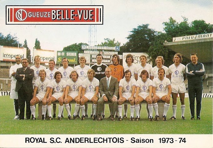 R.S.C ANDERLECHT 1973-74.