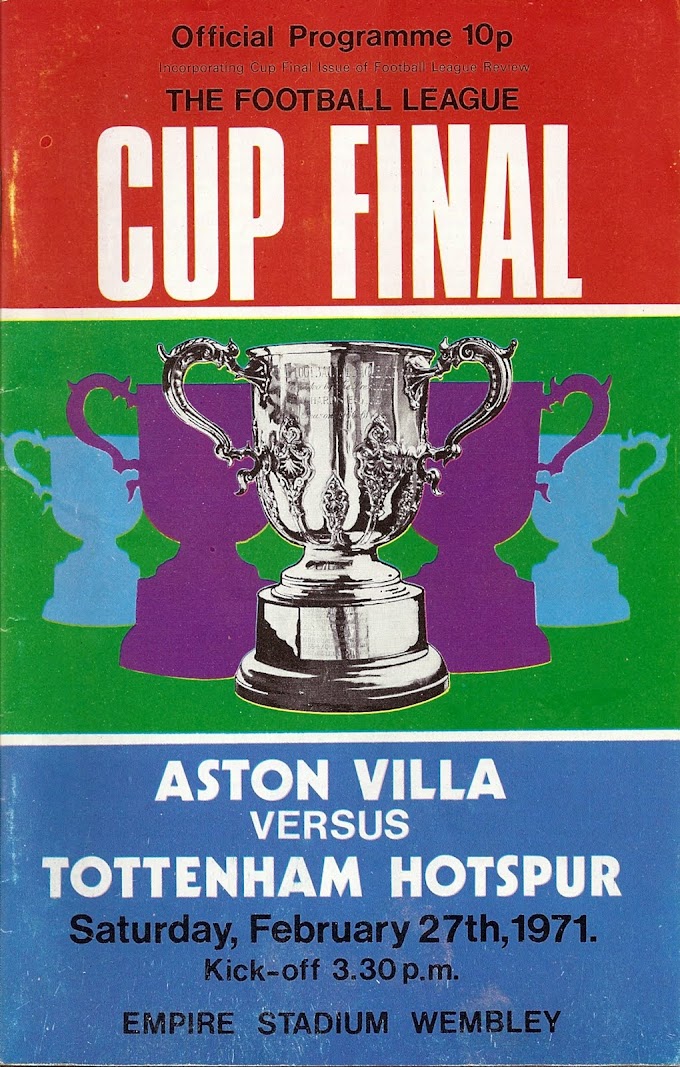LEAGUE CUP FINAL 1971.