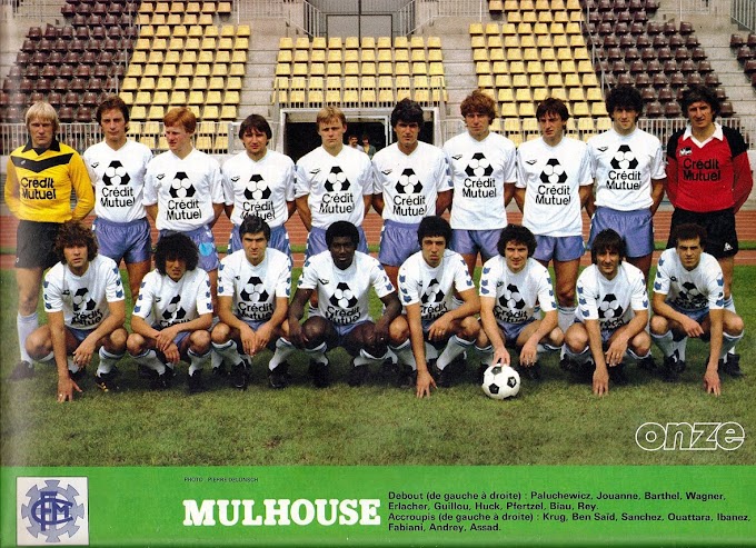 F.C MULHOUSE 1982-83.