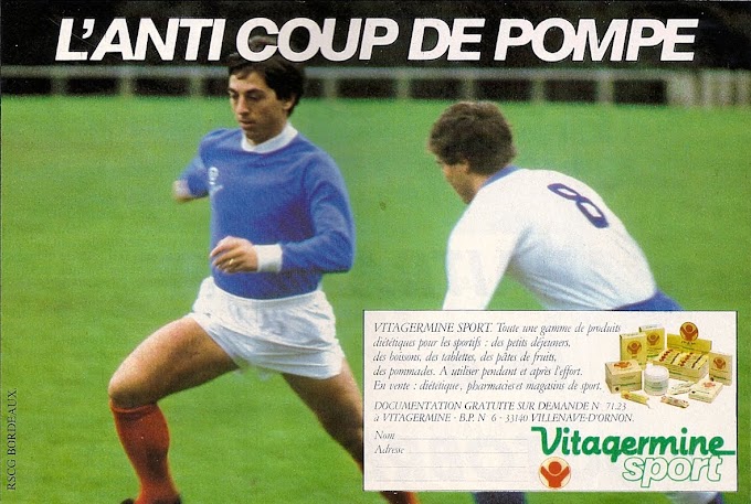 PUB. Vitagermine. Alain Giresse.