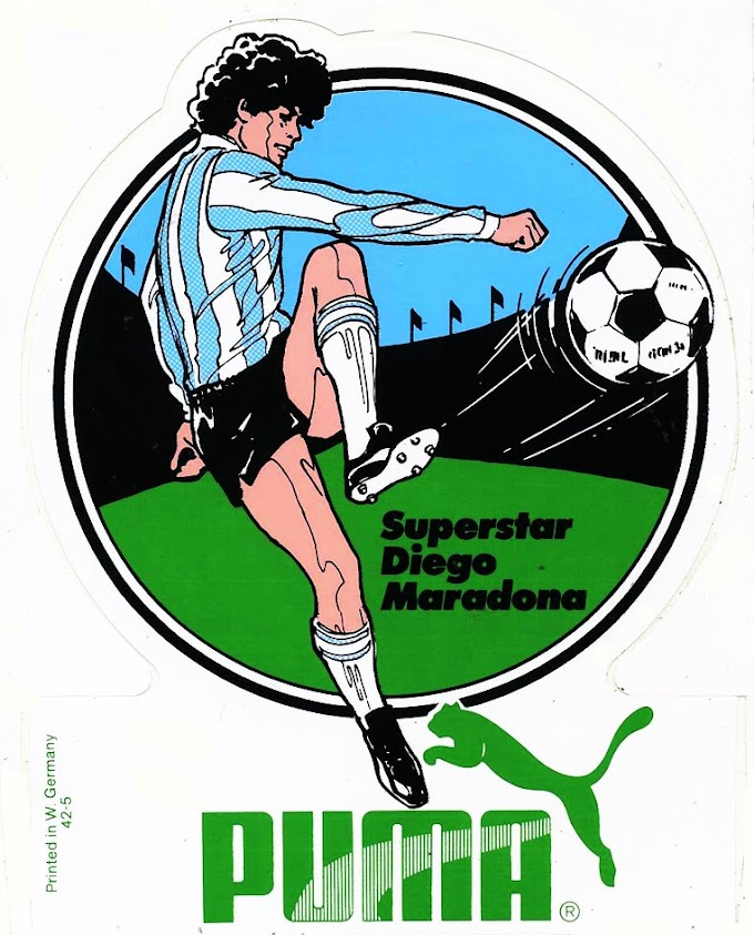 PUB. Puma. Diego Maradona.