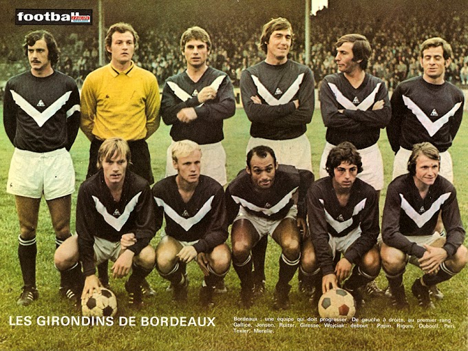 GIRONDINS de BORDEAUX 1971-72.