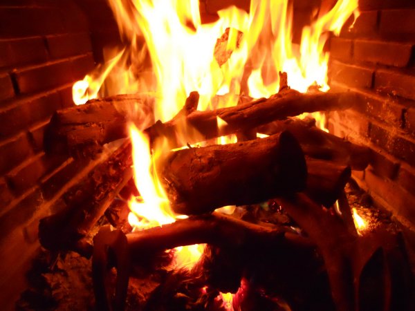 VitoPtah: ¡¡ Qué bien tira la chimenea