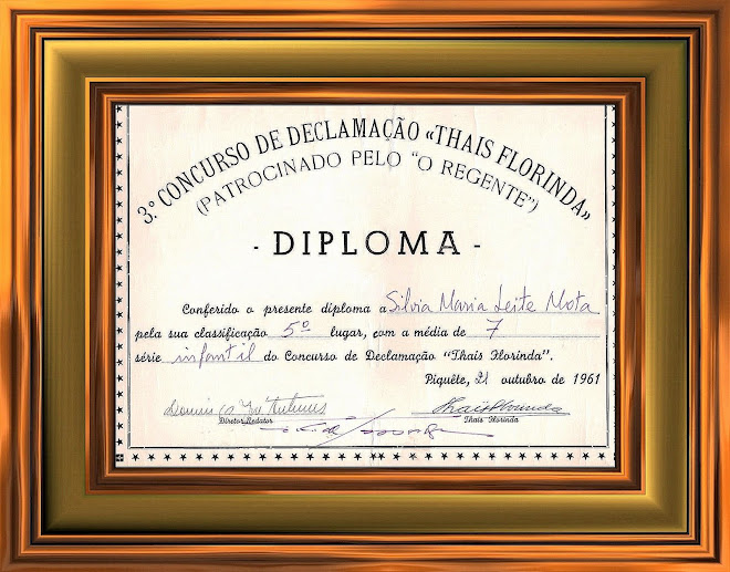 1961 - 3º Concurso de Declamação Thais Florinda