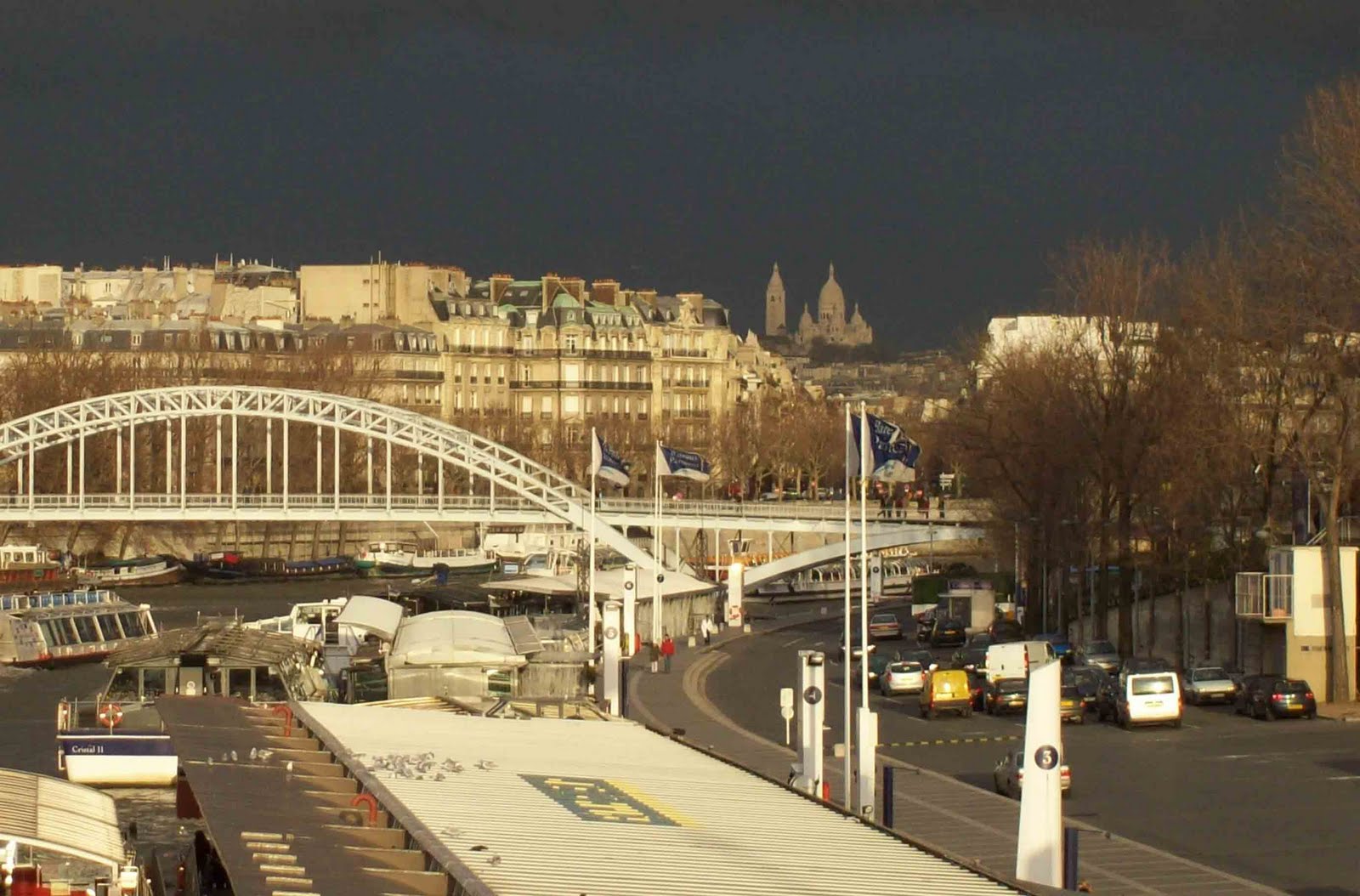 Pierre Bourru, Photos: sous les ponts de paris