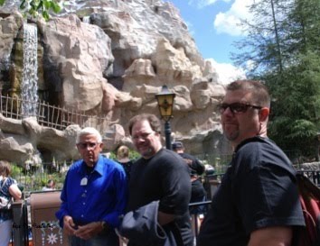 The Submarine Ride: Photo of Disney Legend Bob Gurr, Garner Holt, & John Thie