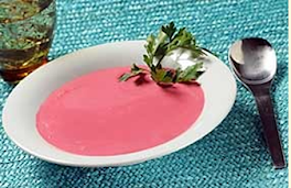 sopa fría rosa mexican0