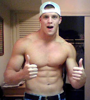 Sexy College Jocks: Hot Straight Shirt Less Jocks