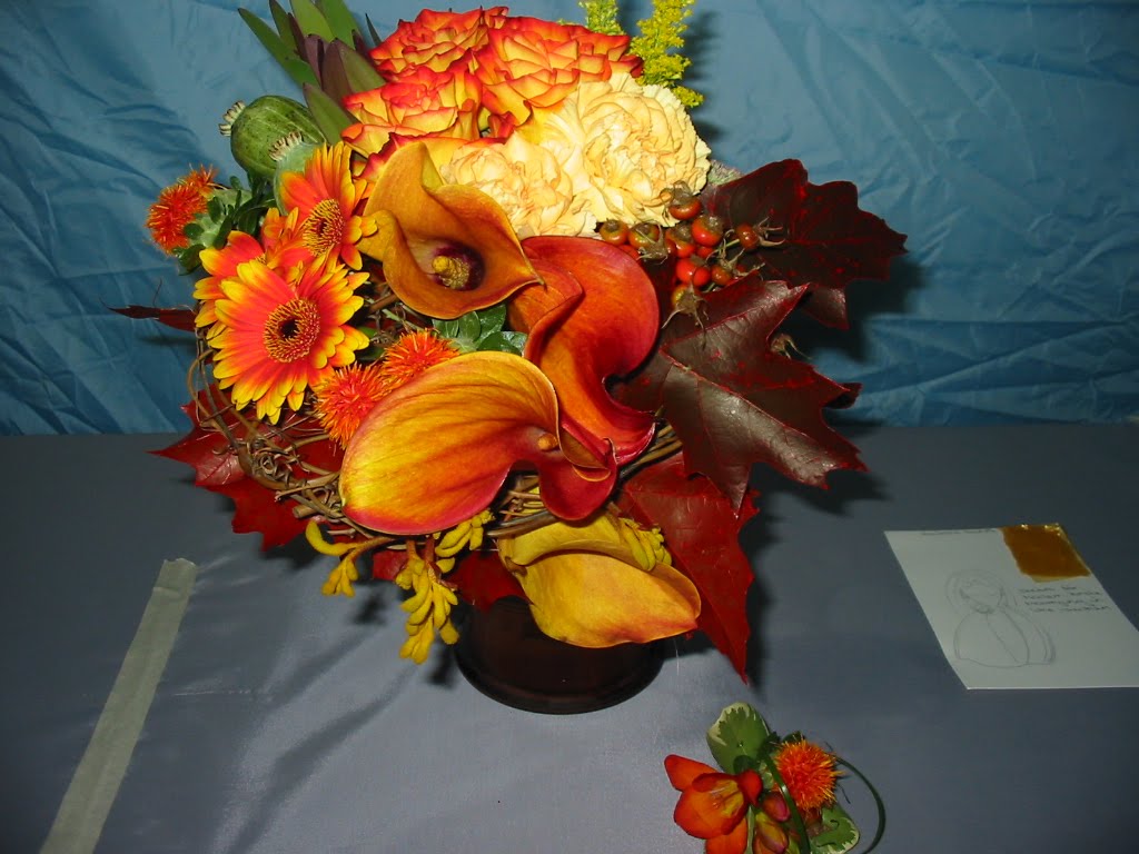 Vicki's Floral Art and Design Work Rotherham show
