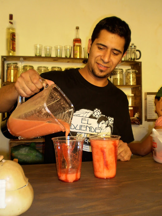 una deliciosa chamoyada de piña