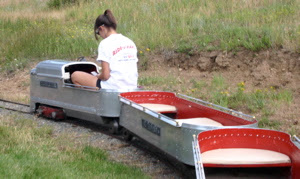 Wanderin Bill: Estes Park Ride-a-Kart train