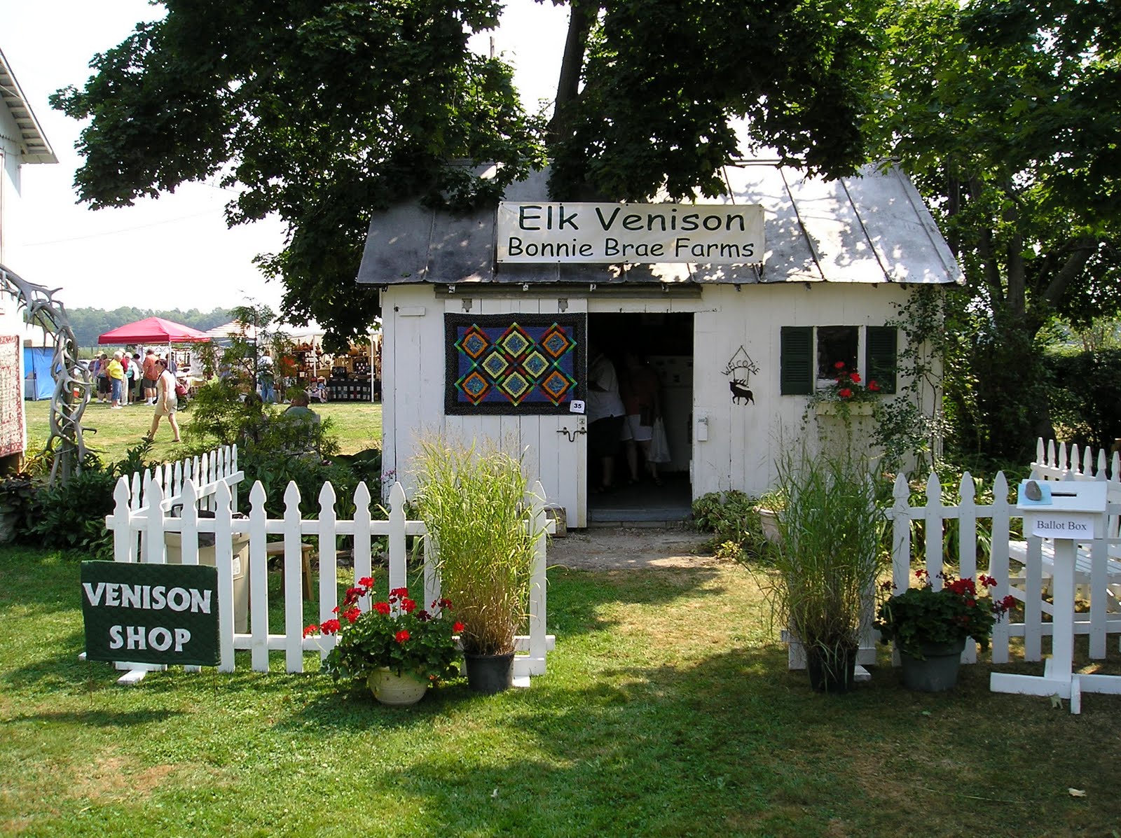 Ohio Outdoor Quilt Festival Wellington, Ohio