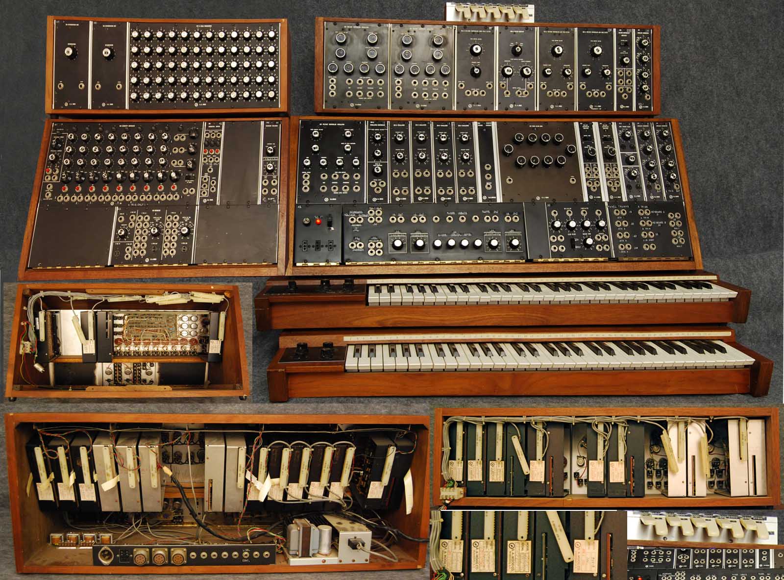 MATRIXSYNTH Magnificent R.A. Moog modular (60s)