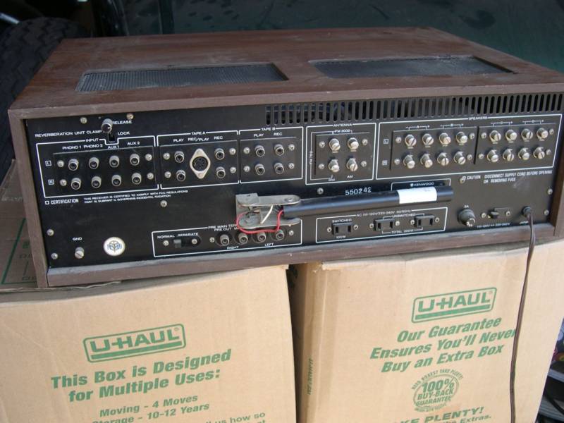 MATRIXSYNTH Kenwood KR6170 Stereo Receiver with Built In Drum