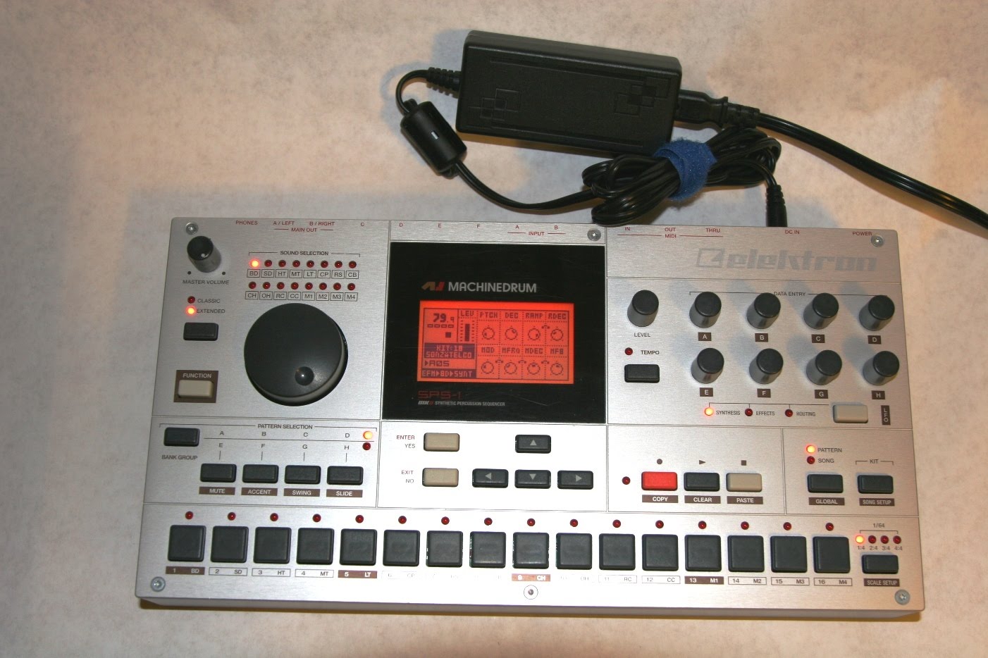 MATRIXSYNTH: Elektron Machinedrum SPS-1 MKII Drum Synthesizer