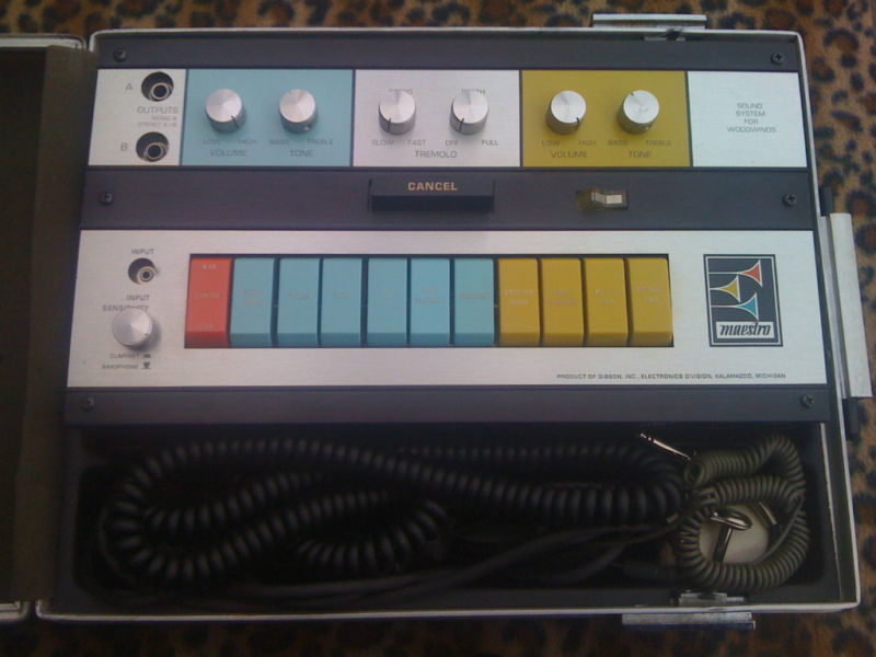 MATRIXSYNTH Vintage Gibson Maestro W2 Woodwind Synthesizer Effects