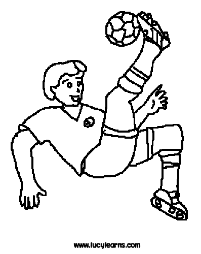 SOCCER, THE COMPLETE INFO: Soccer Coloring Pages For Kids