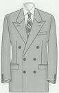 6 button double breasted coat