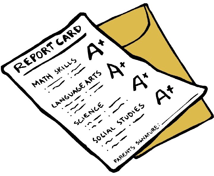 One Day at a Time Report Card Day for kids!