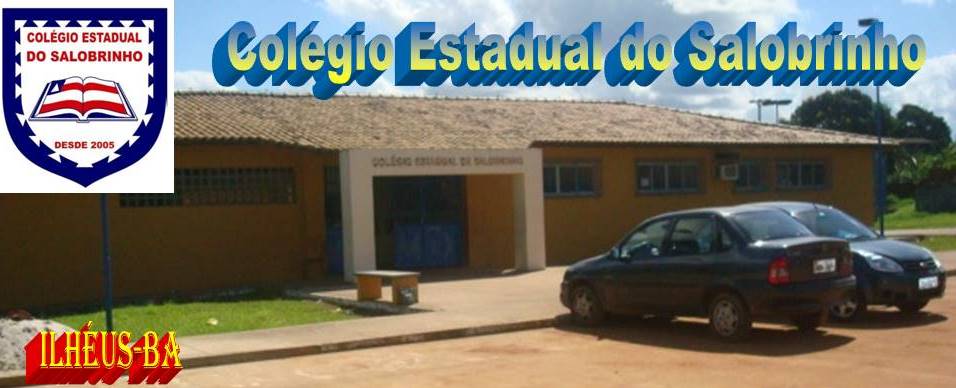 COLÉGIO ESTADUAL DO SALOBRINHO- Fotos