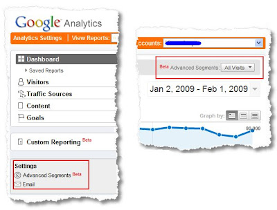 Google Analytics Advanced Segments