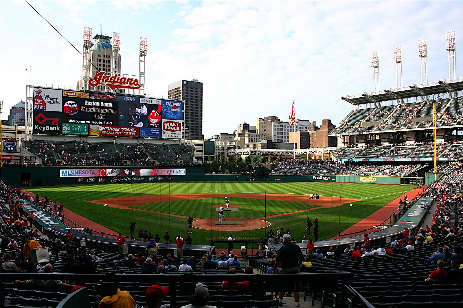 MSL Braves' Jacobs Field Site of Game 1 Playoff Game vs. DBacks