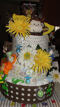 Diaper Cake made by ME!!!
