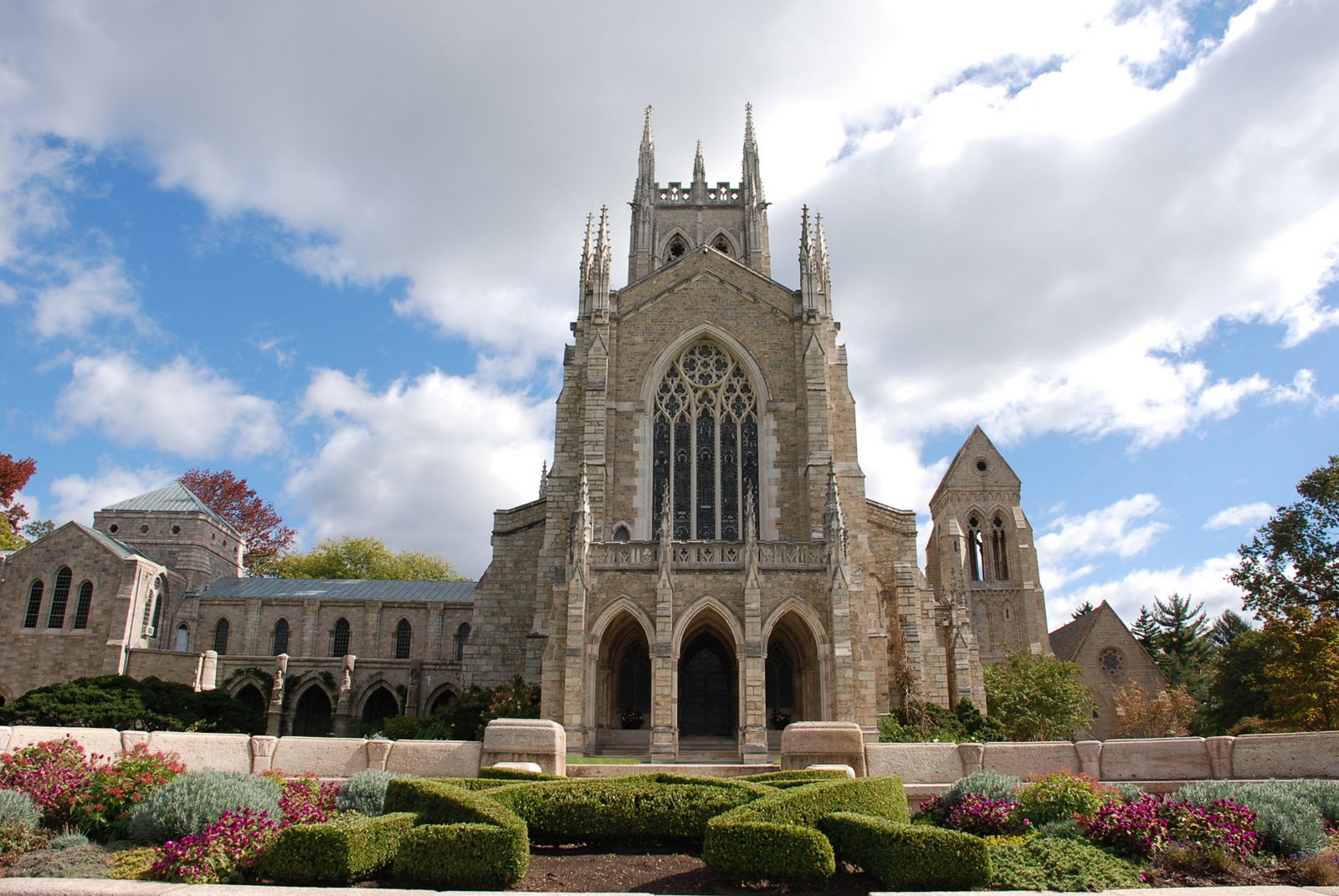 Ron Genech Photos The backside of Bryn Athyn cathedral.