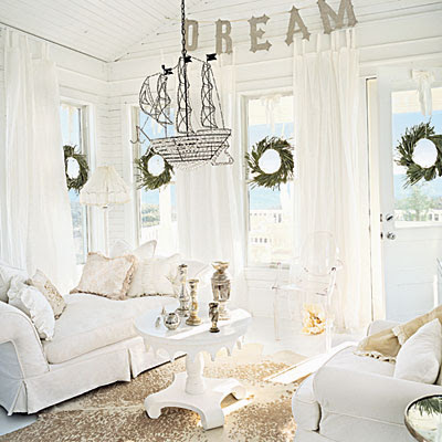 Sweeter Homes Decorating a beach house for Christmas