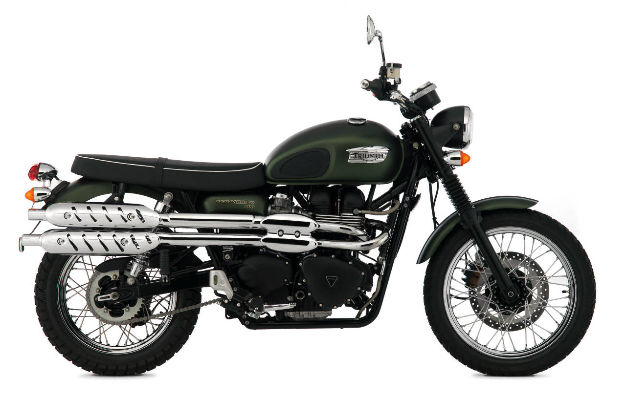 Triumph Scrambler 865 All Road Motorcycle Classic Style