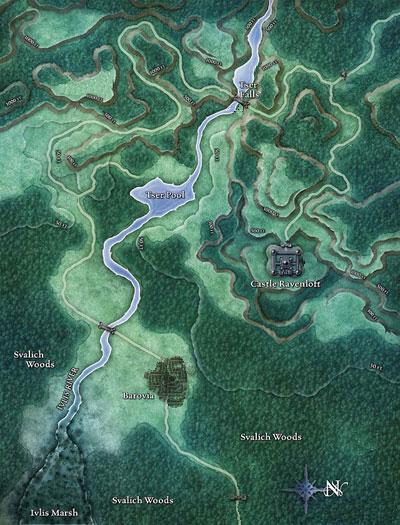Barovia and the surrounding lands