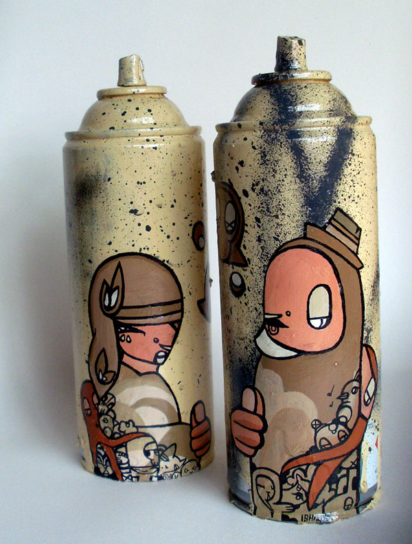 kinyobi designs: latest art - custom cans and custom lines