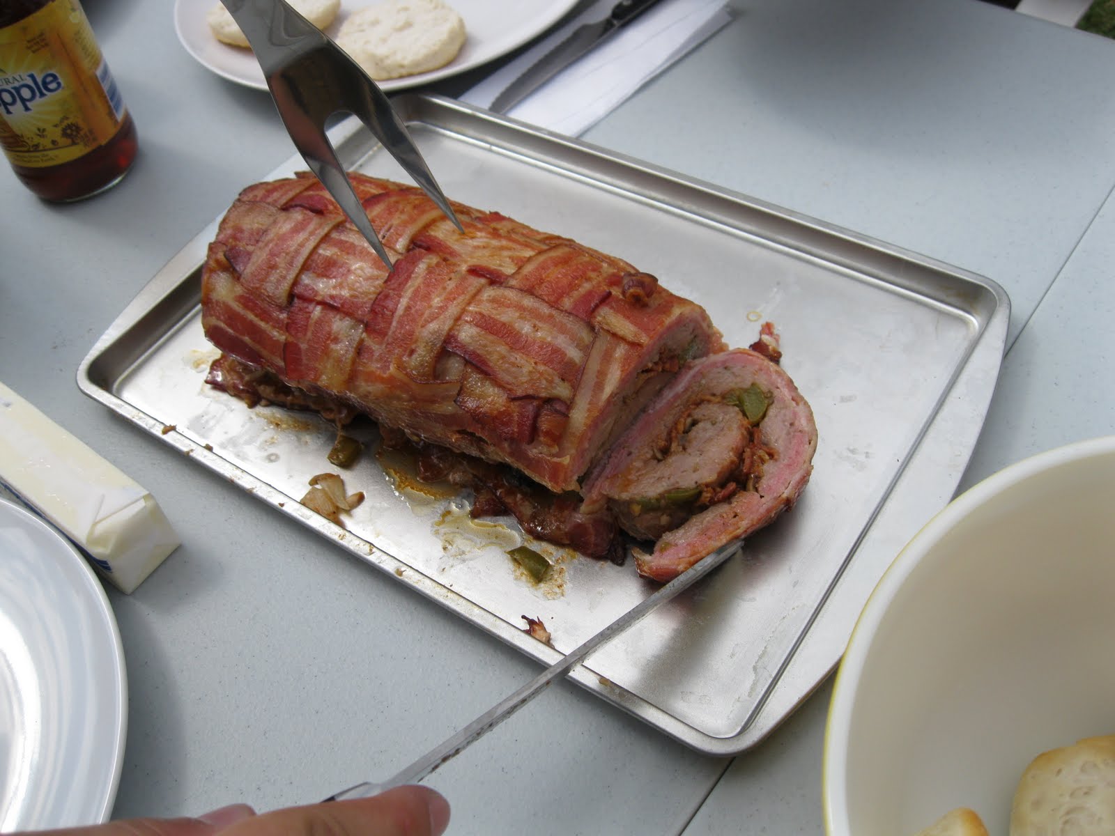 The Bitch Stopped Cooking The Bacon Explosion